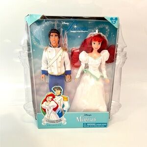 Disney Princess Classic Doll Collection The Little Mermaid Ariel and Eric, NIB